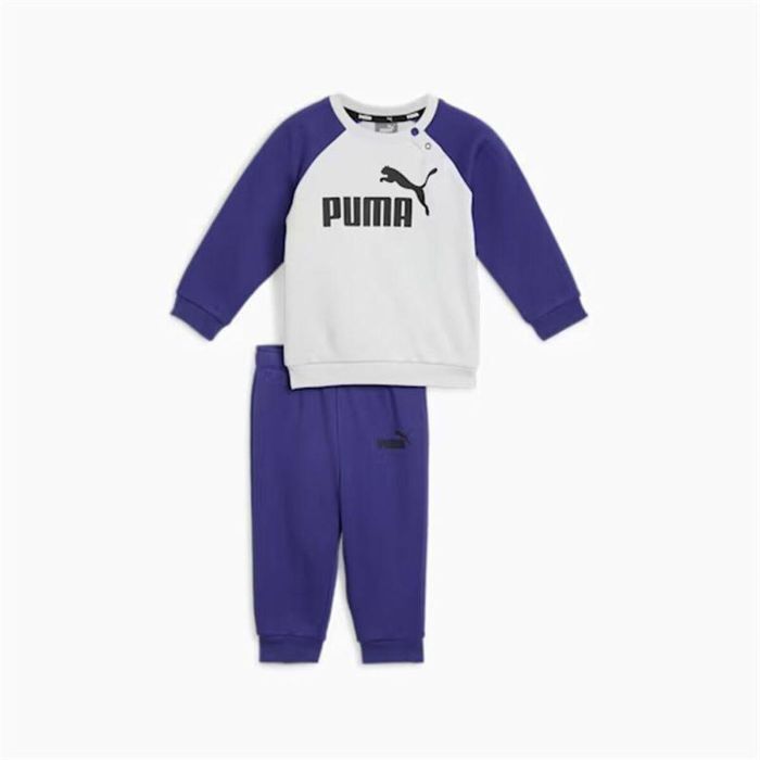 Survêtement Enfant Puma Minicats Ess Raglan Jogger Fl Blue marine 0 Survêtement Enfant Puma Minicats Ess Raglan Jogger Fl Blue marine 0