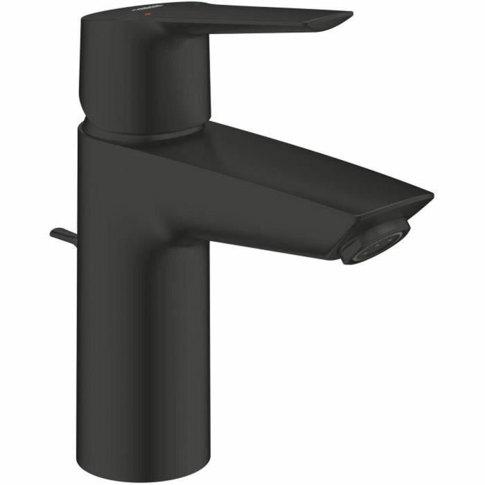 Grohe Start Mezclador Monomando de Lavabo 242092432 Negro Mate Talla S Ahorro de Agua Extraíble y Desagüe