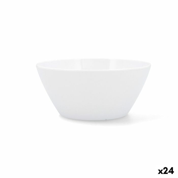 Bol pour Apéritifs Quid Select Basic Blanc Plastique Ø 15 cm (24 Unités)
