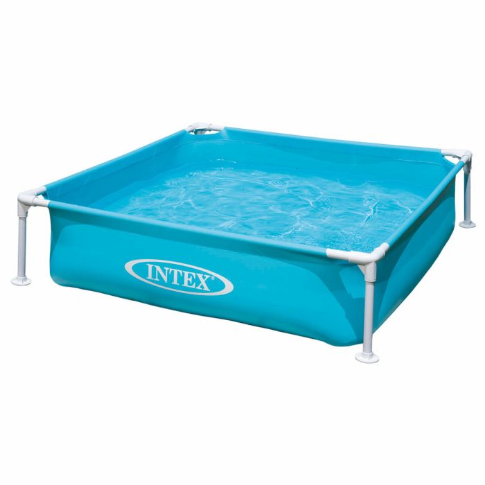 Piscine pour enfants Intex Mini Frame Bleu Carré 342 L 122 x 30 x 122 cm (3 Unités) 3
