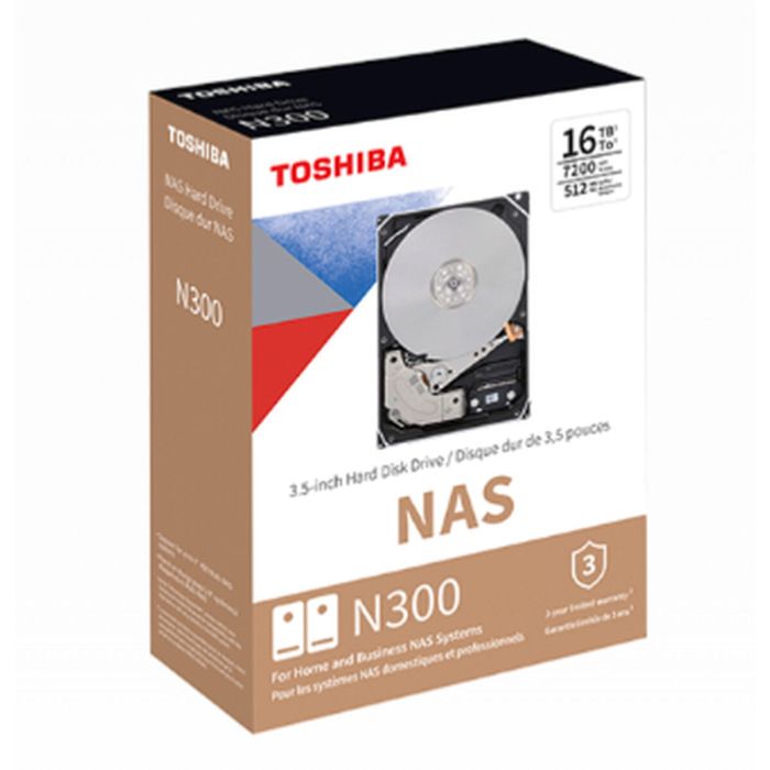 Disque dur Toshiba MN10ADA10TS 3,5" 10 TB 1 Disque dur Toshiba MN10ADA10TS 3,5" 10 TB 1