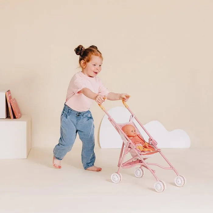 Baby Nurse Poussette Canne Smoby pour Poupon - Léger, Pliable Facilement, Pratique - Convient à partir de 2 ans Baby Nurse Poussette Canne Smoby pour Poupon - Léger, Pliable Facilement, Pratique - Convient à partir de 2 ans