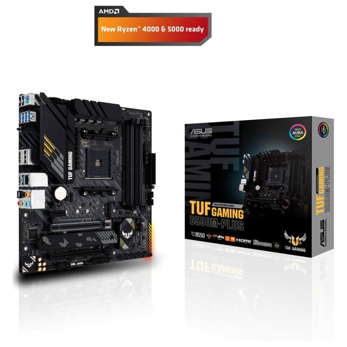 Carte Mère Asus TUF GAMING B550M-PLUS AMD B550 12