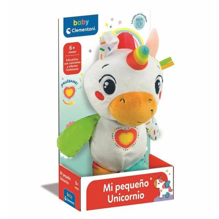 Peluche musicale Clementoni Licorne 17,5 x 27,5 x 8 cm 1