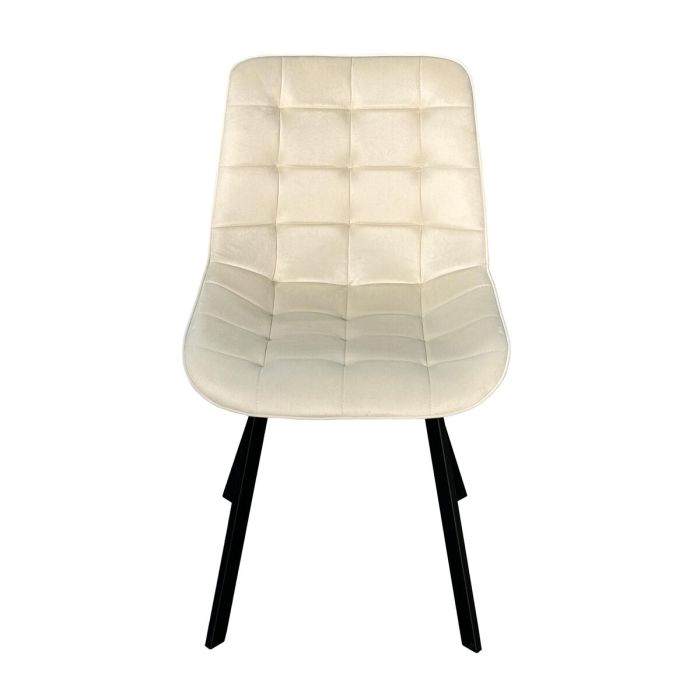 Chaise Versa RHODES Beige 55 x 82 x 51 cm (4 Unités) 1