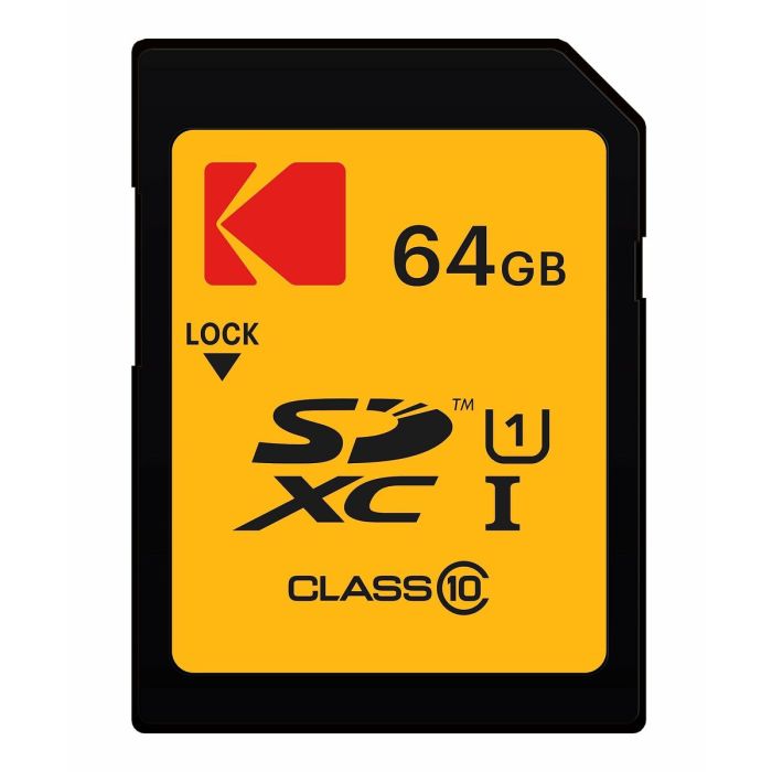 Carte Mémoire Micro SD avec Adaptateur Kodak EKMSD64GXC10K 64 GB 2