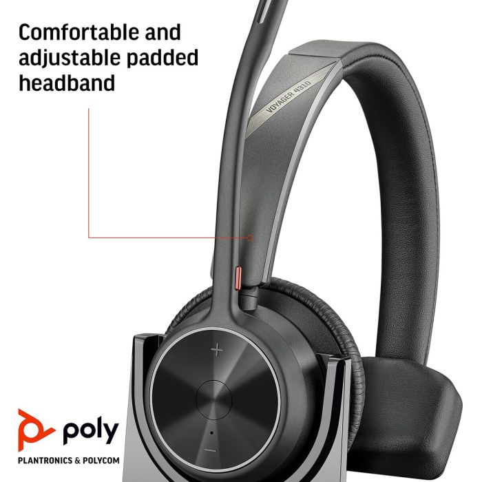 Casque Poly 77Y96AA Noir 1