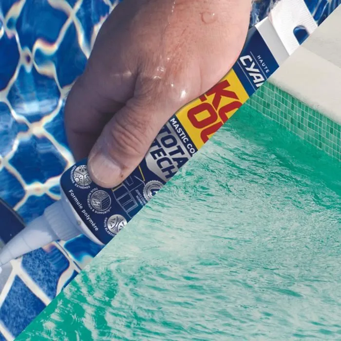 Cyanolit Col de montage et joint Total Tech Crystal 125 ml Transparent - Polyvalent et flexible 5