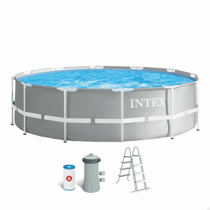 Piscine Démontable Intex Prism Frame 366 x 99 x 366 cm 366 x 99 cm 8592 l 0 Piscine Démontable Intex Prism Frame 366 x 99 x 366 cm 366 x 99 cm 8592 l 0