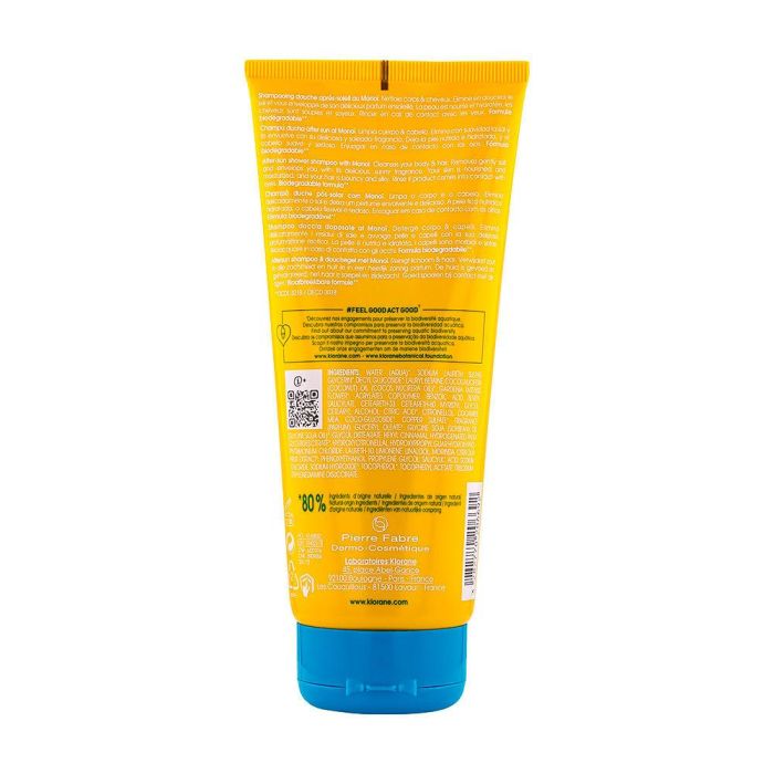 Klorane Polysiane Al Monoï Shampoing Après Soleil 200 mL 1