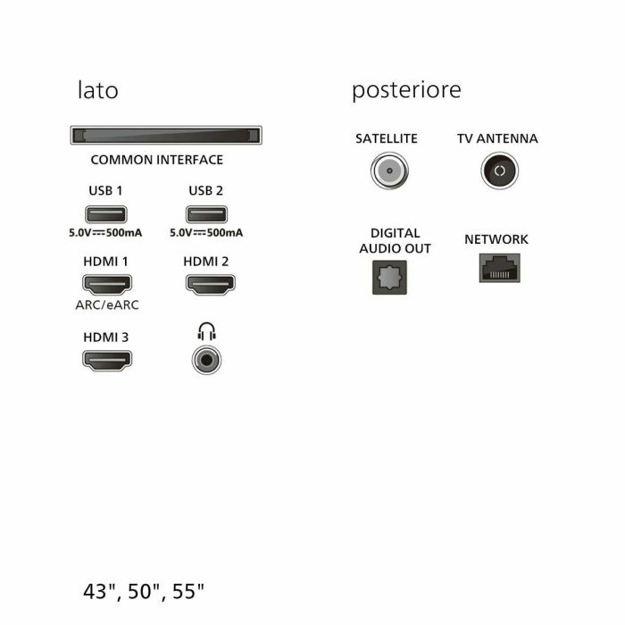 TV intelligente Philips 43PUS8010/12 43" 4K Ultra HD LED HDR 4