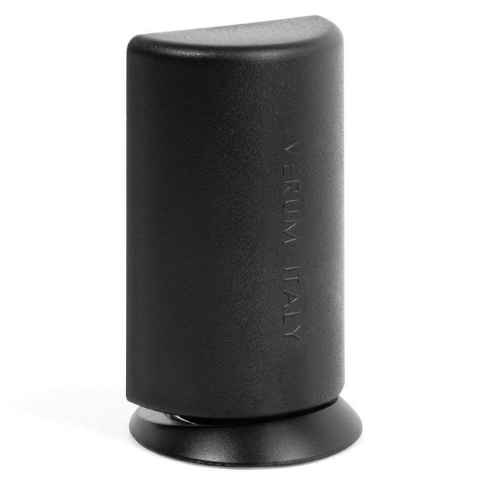 Tope Puerta Sobreponer Modelo Stoppino-X Acabados Gris, Negro Y Blanco Acabado Negro Manillas 2