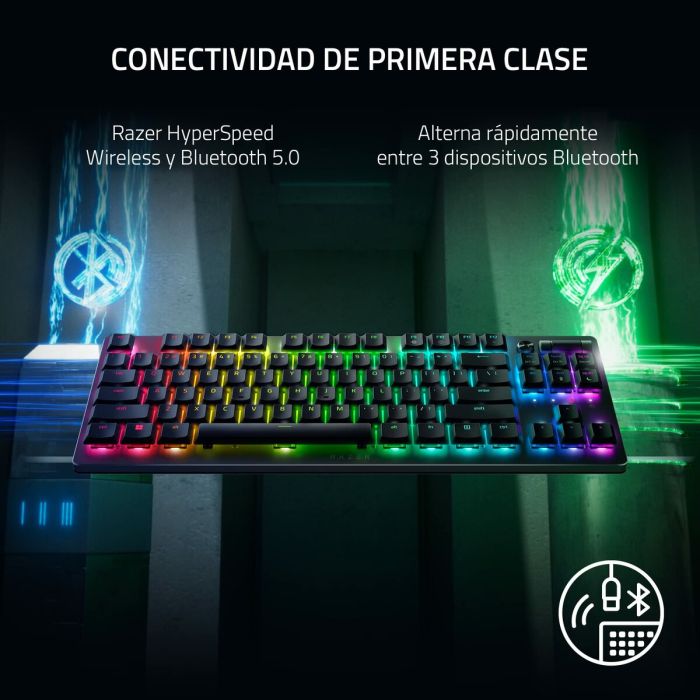 Clavier sans fil Razer RZ03-04371100-R311 Noir Espagnol Qwerty 5
