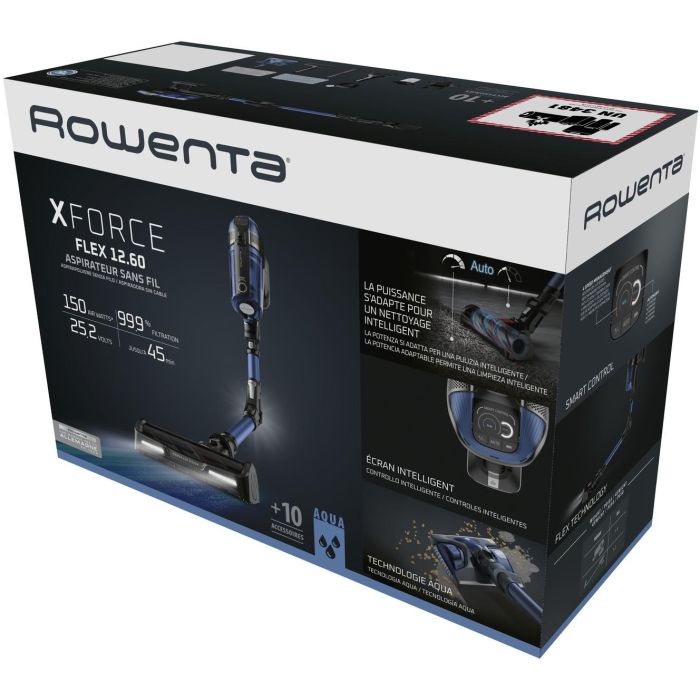 Rowenta X-Force Flex 12.60 Aqua RH98C0WO (blau/schwarz) 7