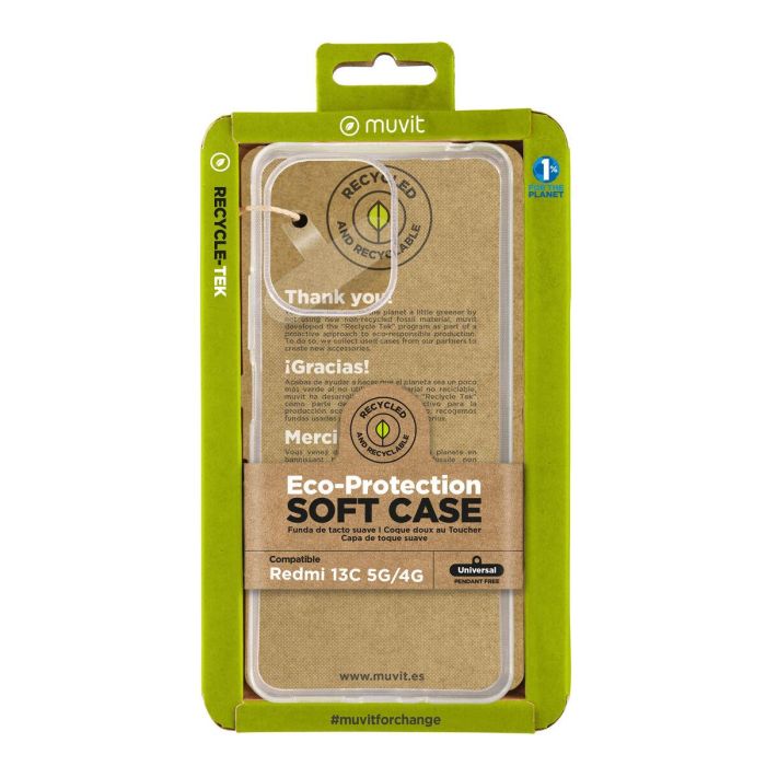 Protection pour téléphone portable Muvit for Change Redmi 13C 5G/4G