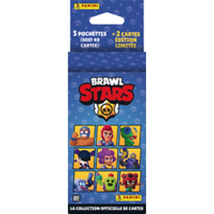 Pack d'images Panini BRAWL STARS 40 Pièces 9 Pack d'images Panini BRAWL STARS 40 Pièces 9