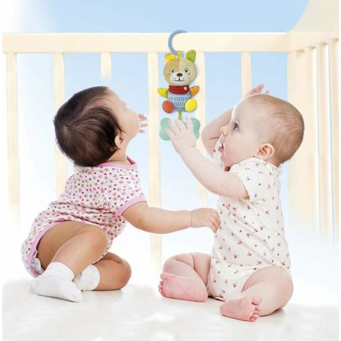 Peluche Hochet Clementoni Lovely Dog 18 x 25 x 6 cm 3 Peluche Hochet Clementoni Lovely Dog 18 x 25 x 6 cm 3