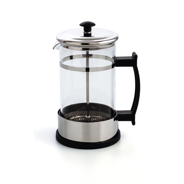 Cafetière à Piston Quid Serenia Transparent verre Acier inoxydable 600 ml (6 Unités) 2 Cafetière à Piston Quid Serenia Transparent verre Acier inoxydable 600 ml (6 Unités) 2
