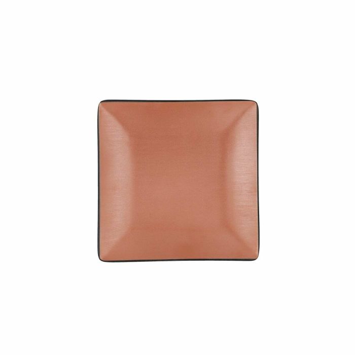 Assiette plate Bidasoa Gio Marron Plastique 18 x 18 cm (12 Unités) 1