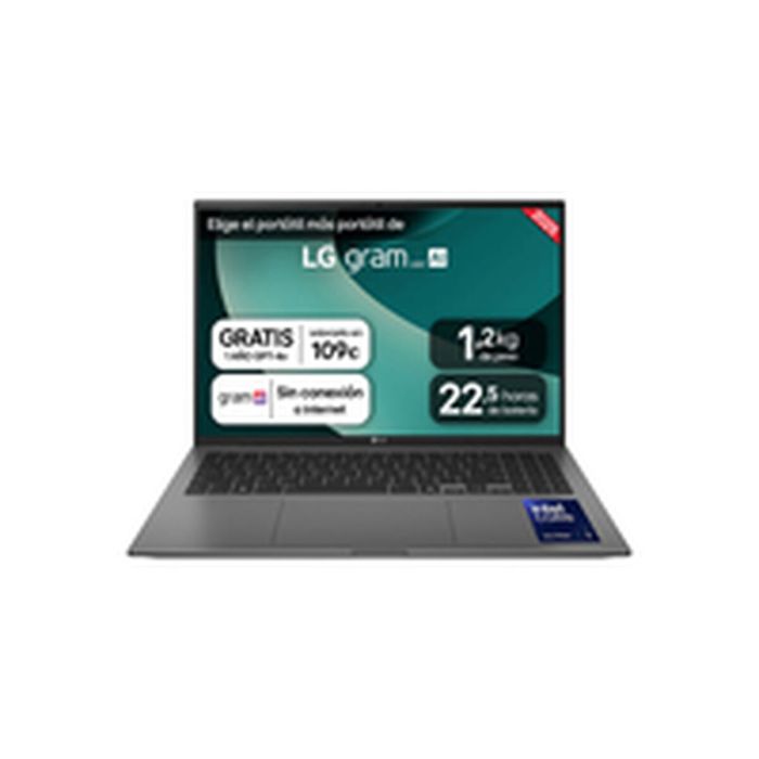 Ordinateur Portable LG 16ZD90T-G.AX78B 16" intel core ultra 7 255H 16 GB RAM 1 TB SSD 2