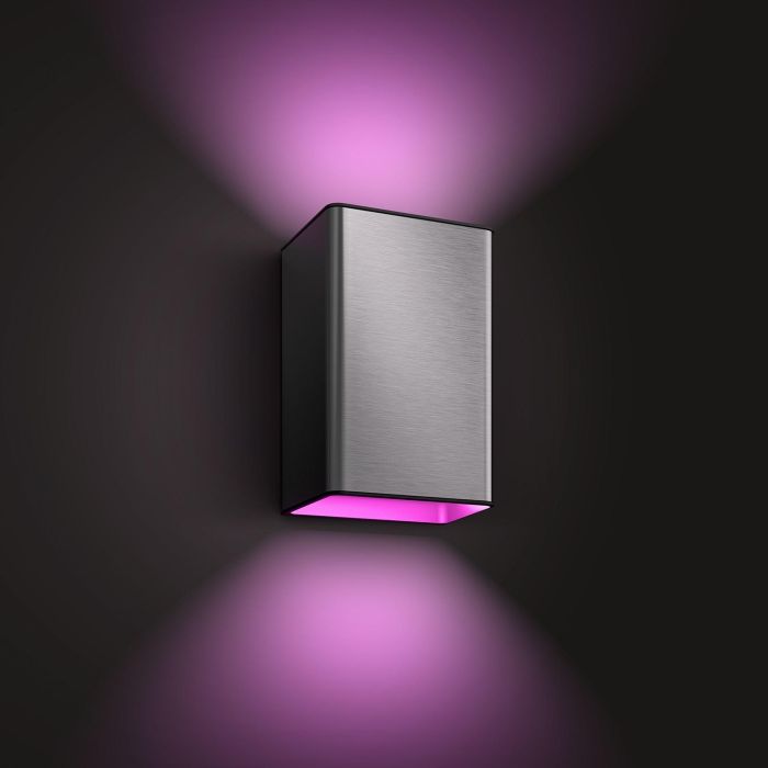 Philips Hue White & Color Ambiance Resonate Wandleuchte Silber 1200lm 5