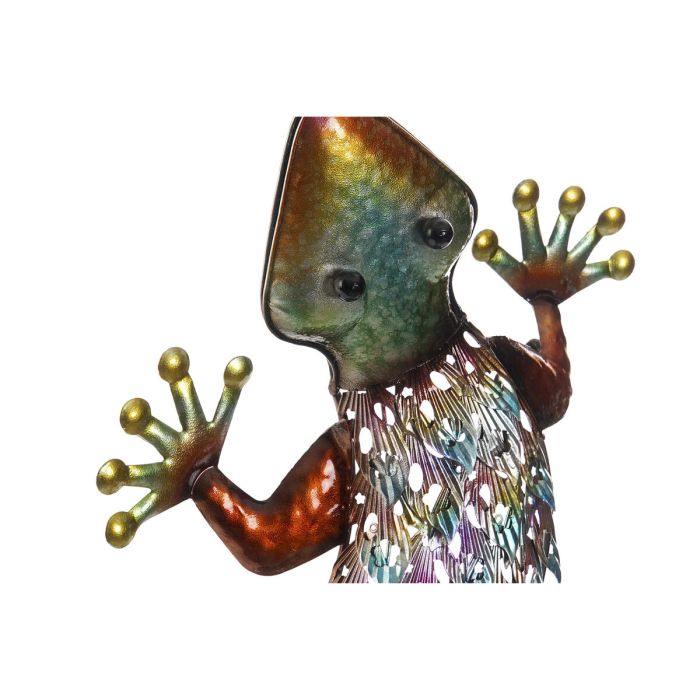 Décoration murale Home ESPRIT Multicouleur Lézard 25 x 6,5 x 51 cm 2