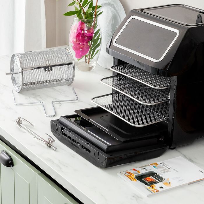 Friteuse à Air InnovaGoods Fryinn Pro Max 12000 Noir 1800 W 12 L Acier inoxydable 15