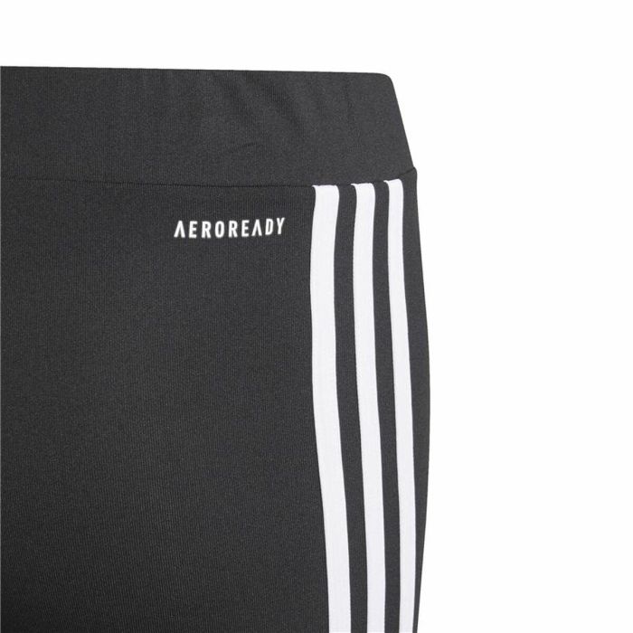 Leggings de Sport pour Enfants Adidas Design 2 Move 3 Stripes Noir 2 Leggings de Sport pour Enfants Adidas Design 2 Move 3 Stripes Noir 2