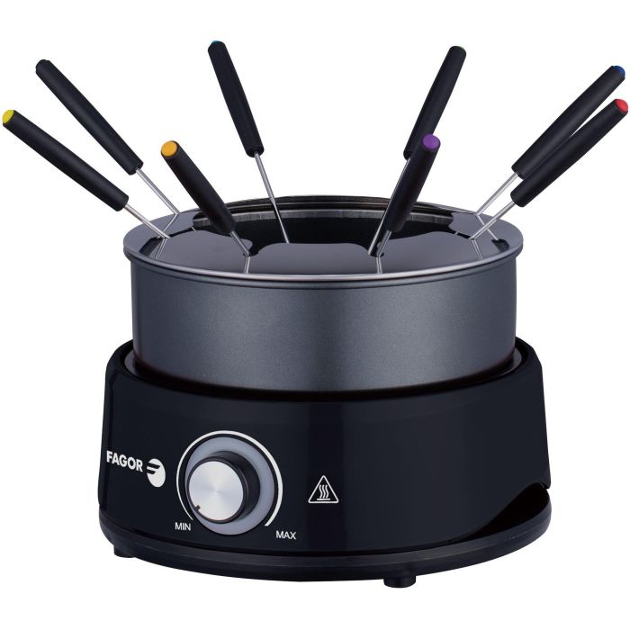 Appareil a fondue FAGOR - FGFD8 - Capacité 1,6L - Jusqu'a 8 personnes - Thermostat réglable - 800W 0 Appareil a fondue FAGOR - FGFD8 - Capacité 1,6L - Jusqu'a 8 personnes - Thermostat réglable - 800W 0