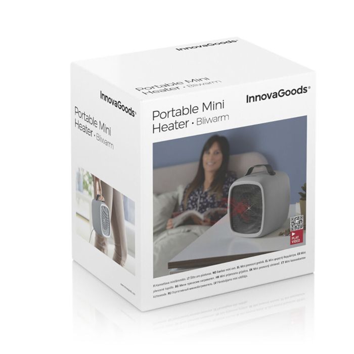 Mini-Chauffage Électrique Portatif Bliwarm InnovaGoods 1 Mini-Chauffage Électrique Portatif Bliwarm InnovaGoods 1