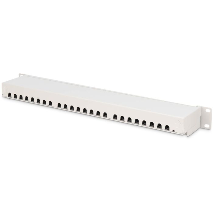 DIGITUS Patchpanel 1HE 24-Port Cat6a geschirmt lichtgrau 2