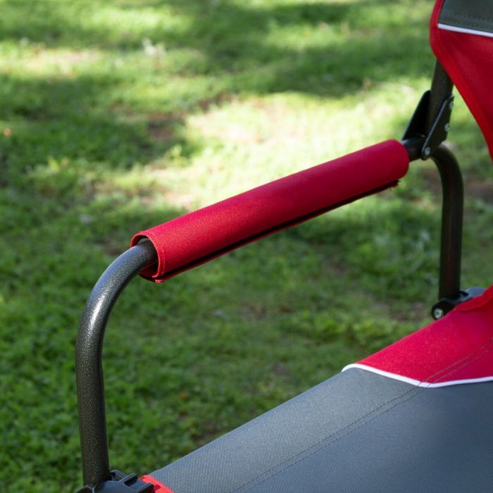 Chaise de camping pliante Aktive 54 x 92 x 49 cm (2 Unités) 1