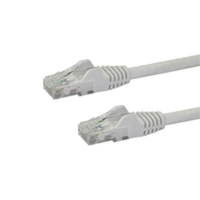 Câble Réseau Rigide UTP 6ème Catégorie Startech N6PATC7MWH Blanc 7 m 9 Câble Réseau Rigide UTP 6ème Catégorie Startech N6PATC7MWH Blanc 7 m 9