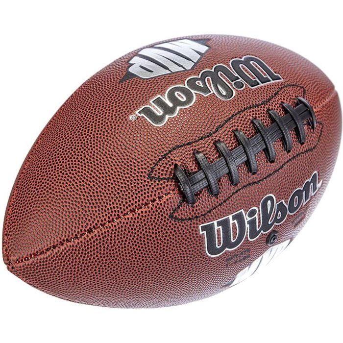 Ballon de football américain Wilson MVP Taille unique Marron 2