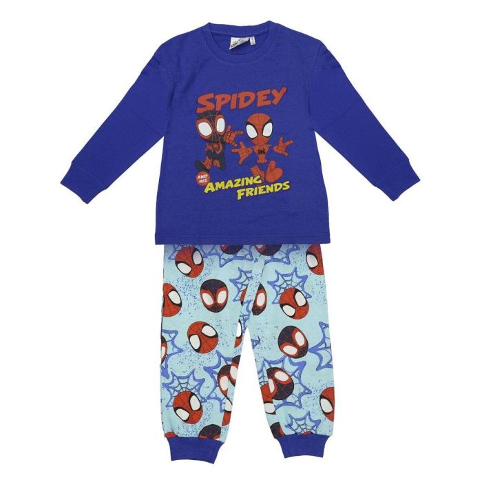 Pyjama Enfant Spidey Bleu M 0 Pyjama Enfant Spidey Bleu M 0