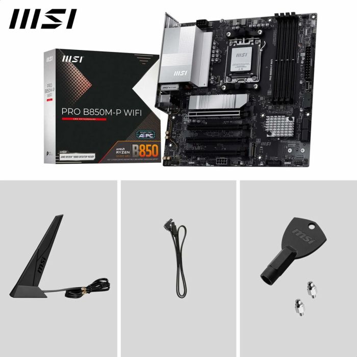 Carte Mère MSI PRO B850M-P WiFi AMD AM5 1