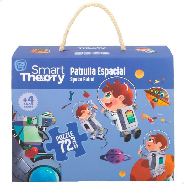 Puzzle Colorbaby Space Patrol 72 Pièces 90 x 60 cm (6 Unités) 1