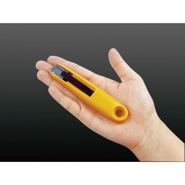 Cutter Olfa 12,5 X 0,4 MM Noir Acier inoxydable Plastique De Sécurité 6