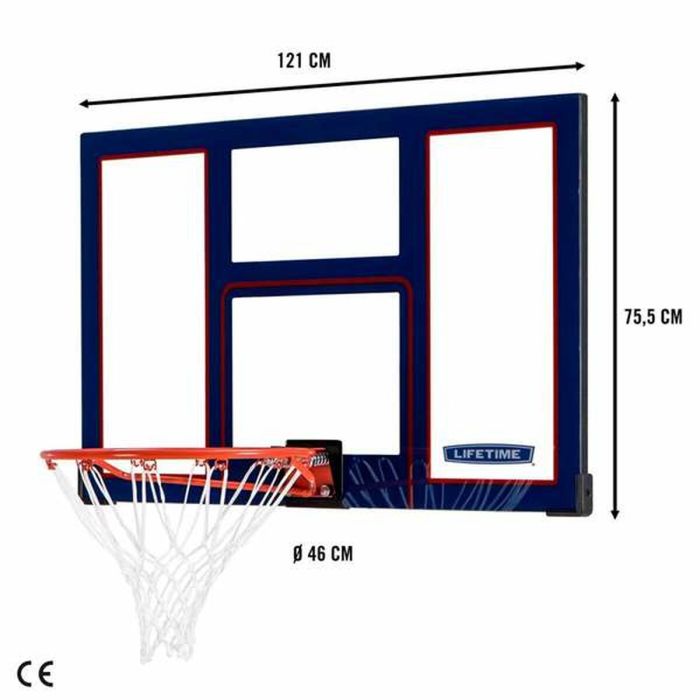 Panier de Basket Lifetime Lifetime 121 cm 1