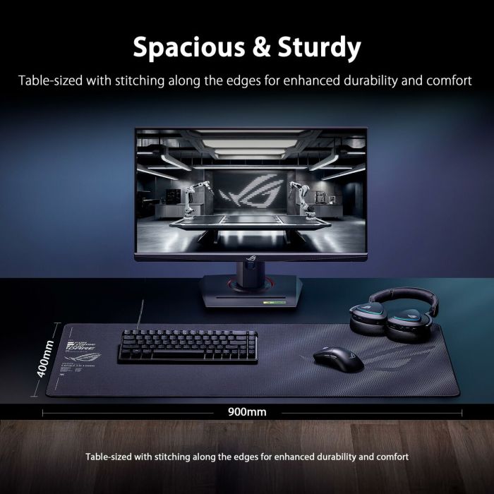 Tapis de Souris Asus 90MP04B0-BPUA00 Noir 1