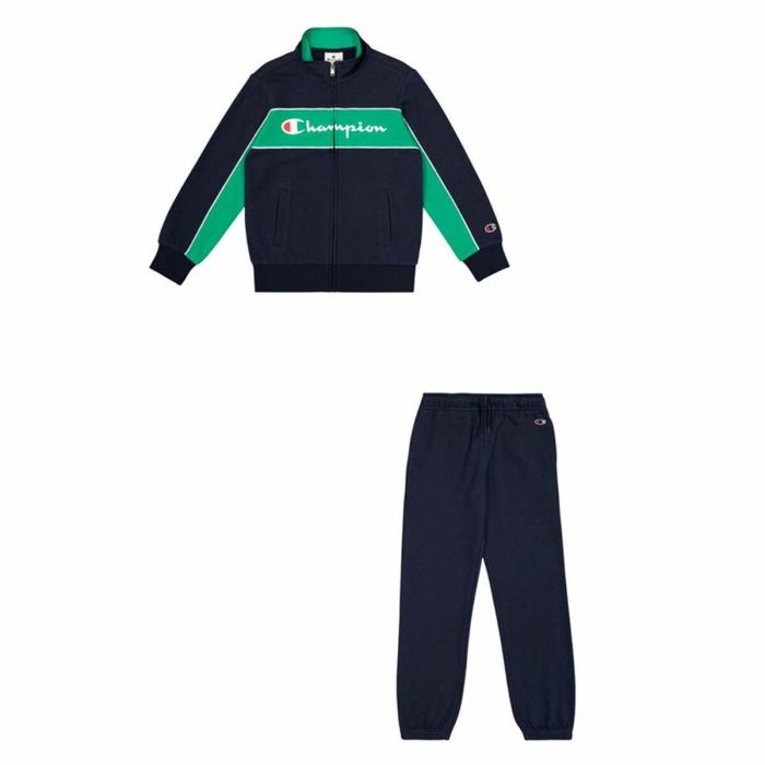 Survêtement Enfant Champion Full Zip Suit Bleu foncé Blue marine 14 ans 0 Survêtement Enfant Champion Full Zip Suit Bleu foncé Blue marine 14 ans 0