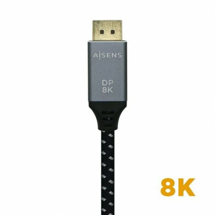 Câble HDMI Aisens A149-0437 Noir Noir/Gris 2 m 2 Câble HDMI Aisens A149-0437 Noir Noir/Gris 2 m 2