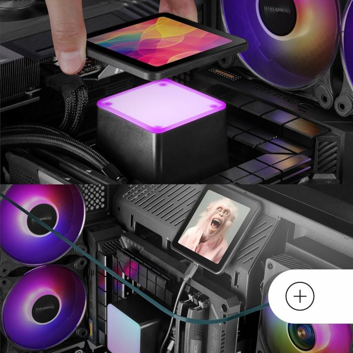 Support de refroidissement pour ordinateur portable Mars Gaming MLVISIONPRO360 1