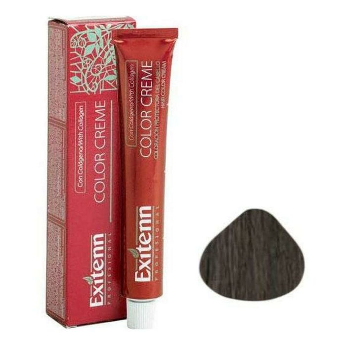 Teinture permanente Color Creme Exitenn Color Creme Nº 8,1 Light Ash Blonde (60 ml) 2 Teinture permanente Color Creme Exitenn Color Creme Nº 8,1 Light Ash Blonde (60 ml) 2