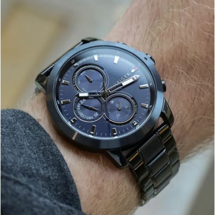 Montre Homme Tommy Hilfiger 1792049 Noir (Ø 46 mm) 1