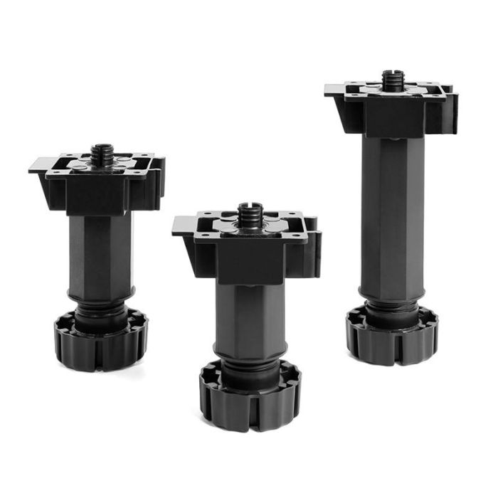 Pata Cocina Regulable Modelo Octo Extensión 100-140 Juypal (Set de 4) 1 Pata Cocina Regulable Modelo Octo Extensión 100-140 Juypal (Set de 4) 1