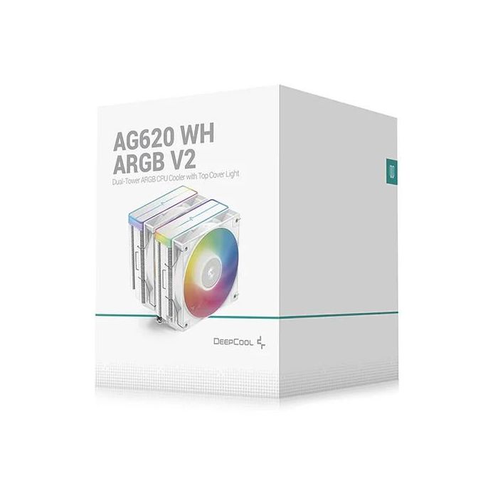 K Cooler DeepCool AG620 White ARGB V2 5 K Cooler DeepCool AG620 White ARGB V2 5