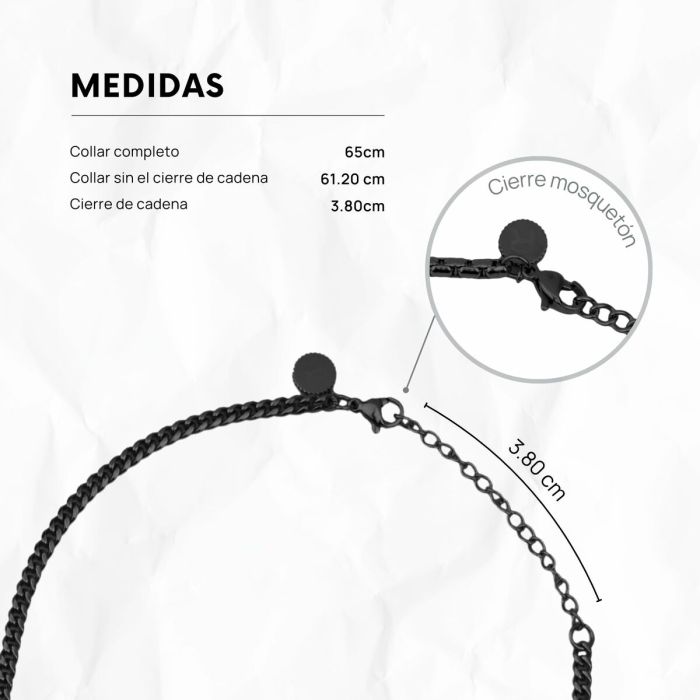 Pendentif Homme Radiant RH000269 Noir 2