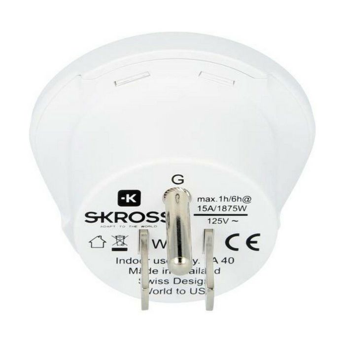 Adaptateur de courant Skross 1.500221-E États-Unis International 3 Adaptateur de courant Skross 1.500221-E États-Unis International 3