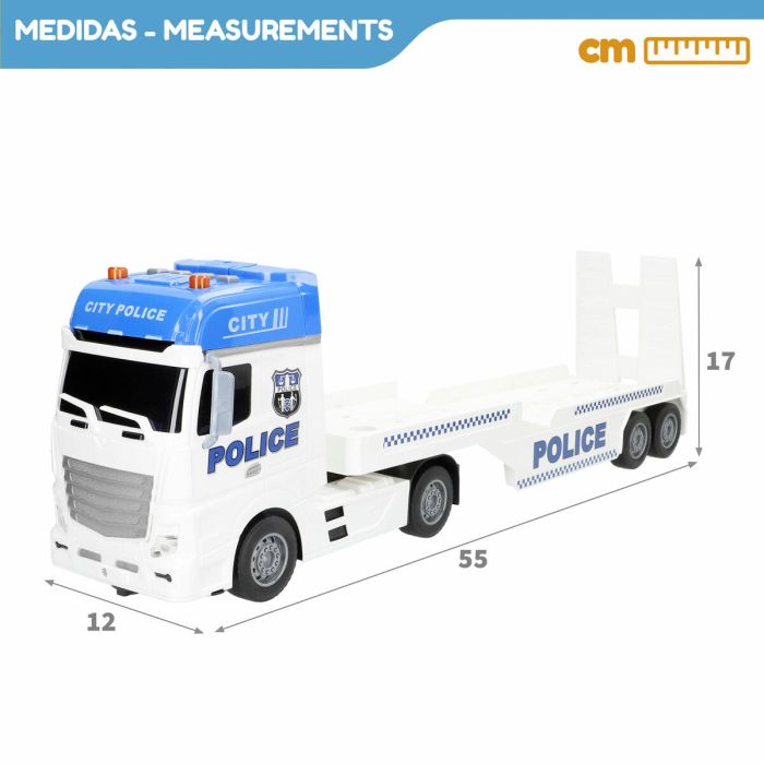 Camion Autotransporteur Speed & Go 55 x 17 x 12 cm (2 Unités) 3